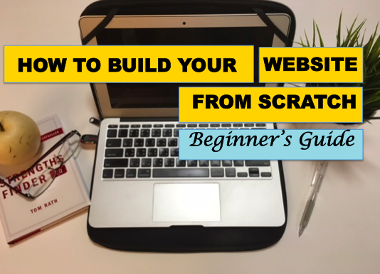 how to build your website from scratch