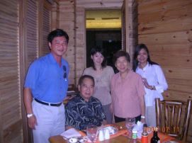 with the late Henry Sy SR.